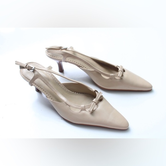Talbots sling back kitten heels - Picture 2 of 10